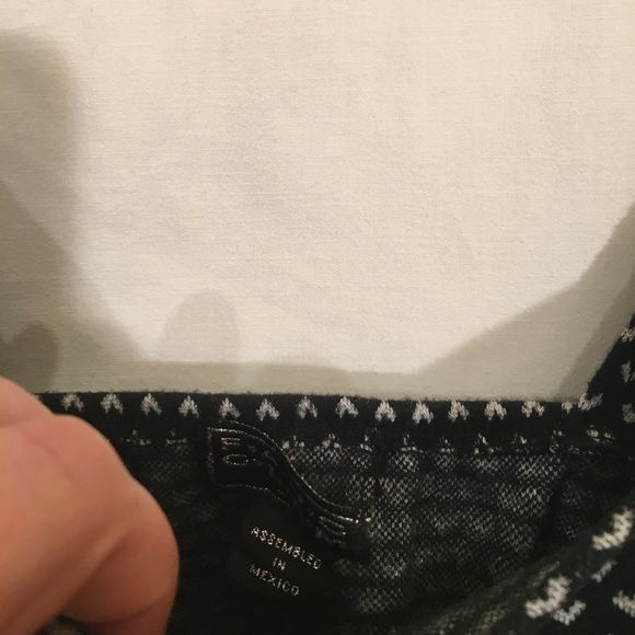 Fang Glam long tank top size small black & white - Picture 7 of 7